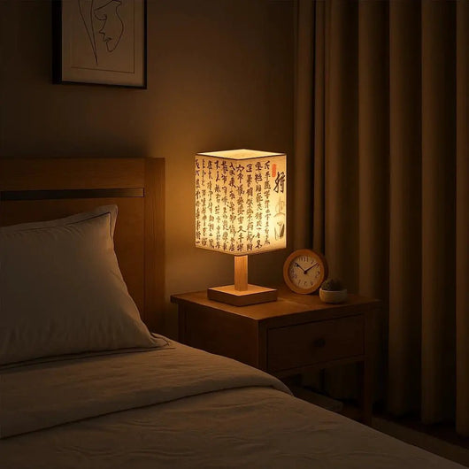 Lampe De Style Japonais - Ombre Douce | Luxia - vue 7 | Azeniah