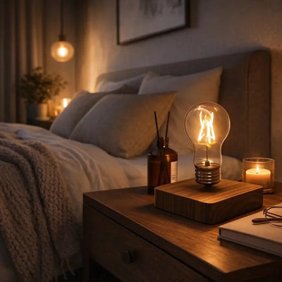 Lampe de Table à Lévitation - Bulbe Flottant | Levolia - vue 4 | Azeniah