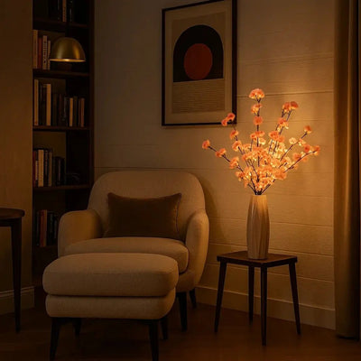 Lampe De Table Fleur - Éclat Végétal | Florella - vue 6 | Azeniah