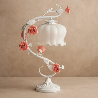 Lampe De Table Florale - Pétale Délicat | Rosalia