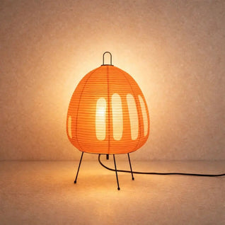 Lampe De Table Japonaise - Papier Tressé | Akolya