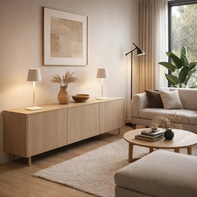 Lampe de Table Rechargeable - Ombre Douce | Lyrana - vue 3 | Azeniah