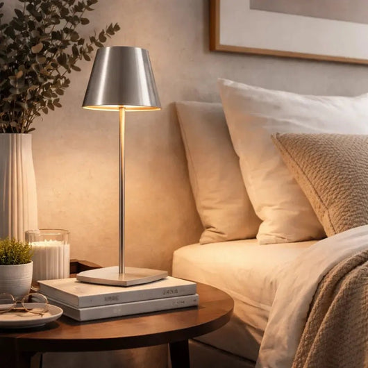 Lampe de Table Rechargeable - Ombre Douce | Lyrana - vue 2 | Azeniah