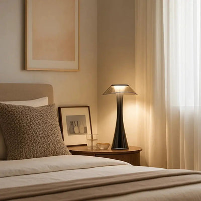 Lampe De Table Sans Fil - Poussière Diamant | Crysalia - vue 4 | Azeniah