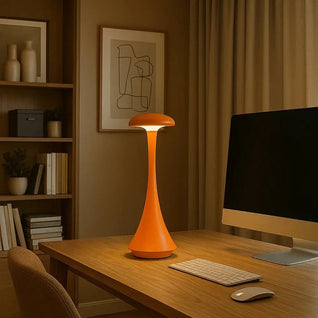 Lampe De Table Tactile - Socle Épuré | Elenara