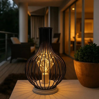 Lampe en Fer Forgé - Courbe Brute | Aeronia