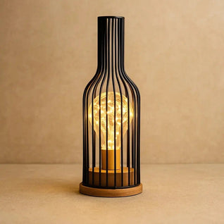 Lampe en Fer Forgé - Courbe Brute | Aeronia