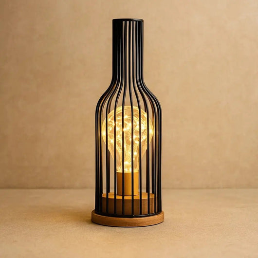 Lampe en Fer Forgé - Courbe Brute | Aeronia - vue 5 | Azeniah