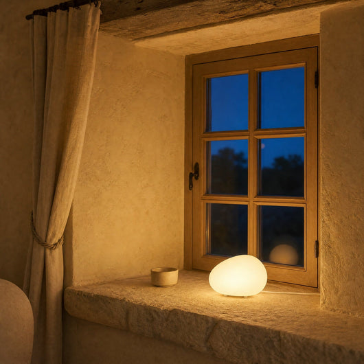 Lampe Galet LED 3 Températures 4 Tailles E27 Sassovia - Azeniah