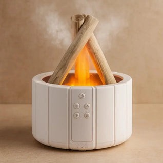 Lampe Humidificateur Flamme - Halo Doux | Pyrénis