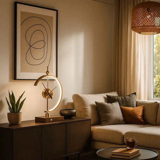 Lampe LED De Bureau - Cadran Lumineux | Chronomia - vue 2 | Azeniah
