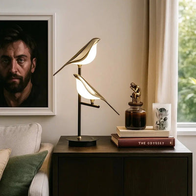 Lampe LED De Bureau - Vol Sculptural | Aurilia - vue 4 | Azeniah