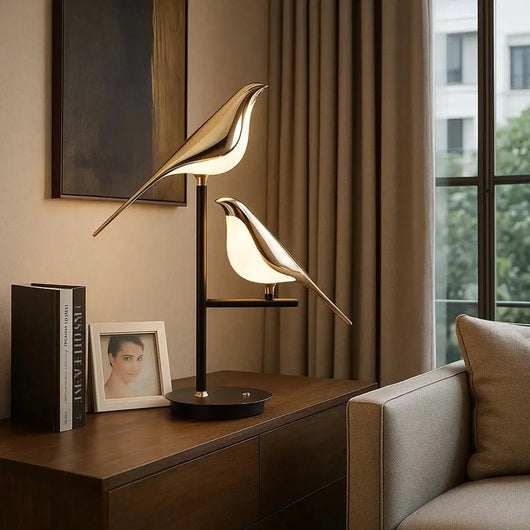 Lampe LED De Bureau - Vol Sculptural | Aurilia - vue 5 | Azeniah