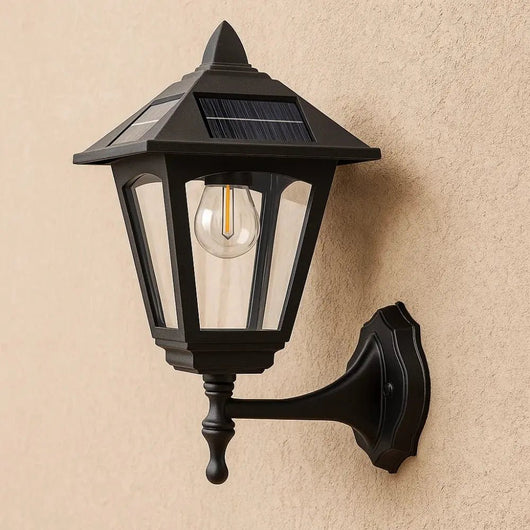 Lampe Murale Solaire Extérieure - Ombre Douce | Solaria | Azeniah