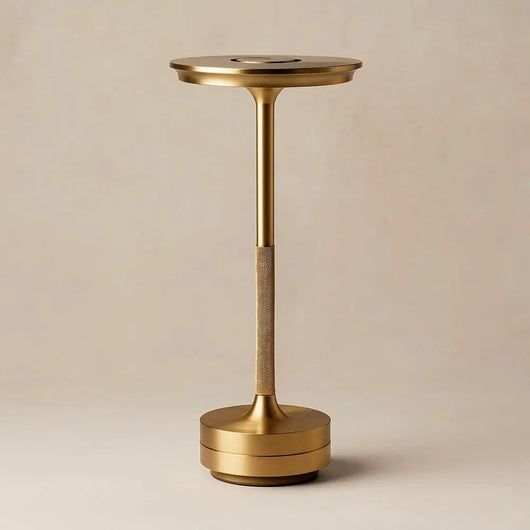 Lampe Sans Fil De Table - Métal Brossé | Orvane | Azeniah
