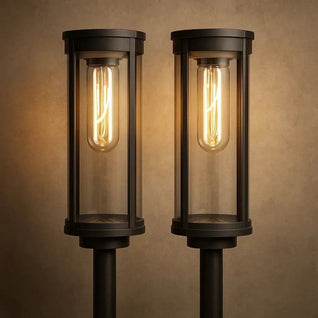 Lampe Solaire Extérieur - Éclat Doré | SolaVie