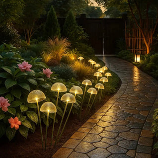 Lampe Solaire Extérieur Jardin - Courbe Naturelle | Glovar