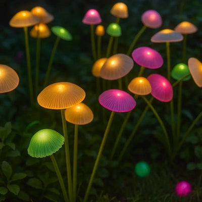 Lampe Solaire Extérieur Jardin - Courbe Naturelle | Glovar | Azeniah