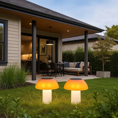Lampe Solaire Pour Jardin - Ombre Sylvestre | Mycoria - vue 4 | Azeniah