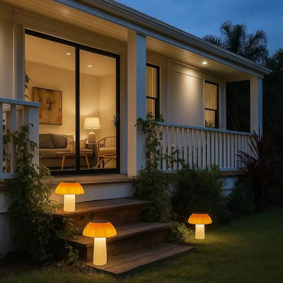 Lampe Solaire Pour Jardin - Ombre Sylvestre | Mycoria - vue 3 | Azeniah