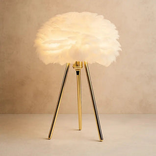Lampe Table De Nuit - Nuage Doré | Plumenis