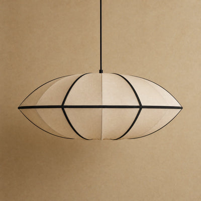 Lampion Japonais Suspension Soie Ø 40 à 80 cm Sétalya - Azeniah