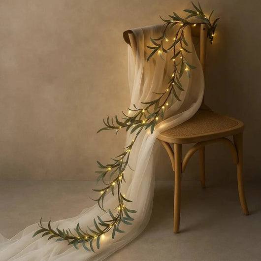 Lumière Guirlande Décorative - Feuillage Doux | Enchalia - vue 2 | Azeniah