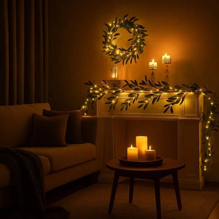 Lumière Guirlande Décorative - Feuillage Doux | Enchalia