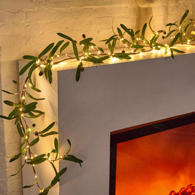 Lumière Guirlande Décorative - Feuillage Doux | Enchalia - vue 4 | Azeniah