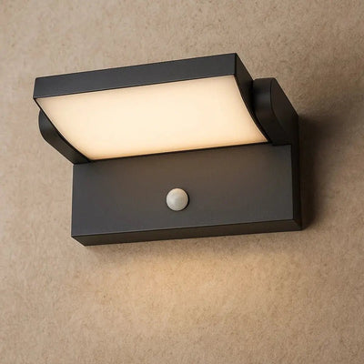 Luminaire Extérieur Détecteur Mouvement - Ombre Protectrice | Pyroxia - vue 2 | Azeniah