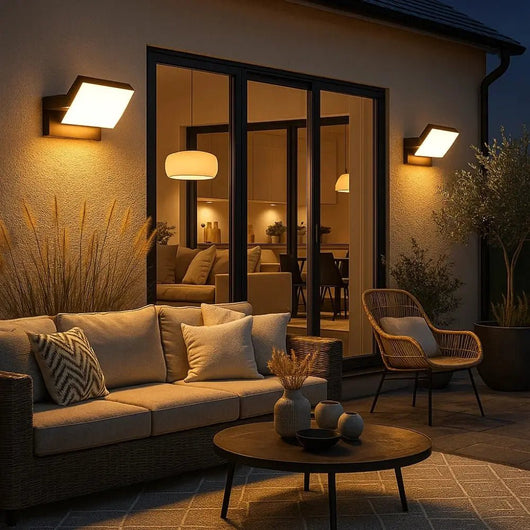 Luminaire Extérieur Détecteur Mouvement - Ombre Protectrice | Pyroxia - vue 7 | Azeniah