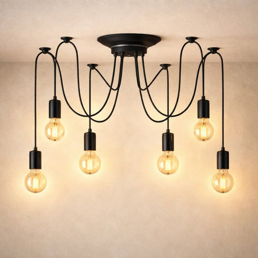 Luminaire Led Suspension - Cadre Industriel | Loctera | Azeniah