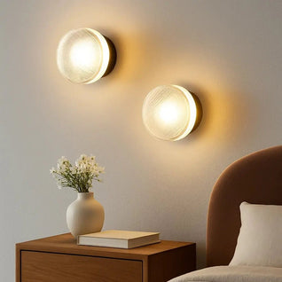 Luminaire Mural en Verre - Cristal Sculpté | Valoria