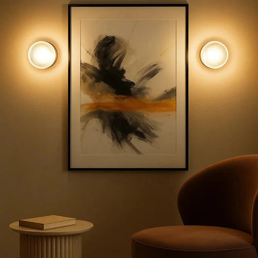Luminaire Mural en Verre - Cristal Sculpté | Valoria - vue 3 | Azeniah