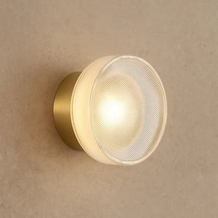 Luminaire Mural en Verre - Cristal Sculpté | Valoria