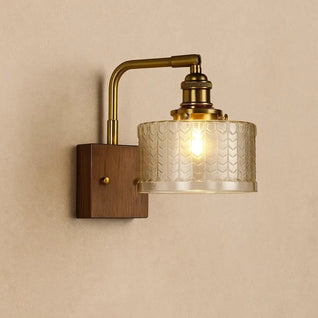 Luminaire Mural En Verre - Ombre Canopée | Sylmora