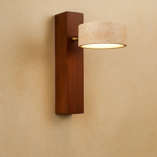 Luminaire Mural Intérieur - Disque Minéral | Travessa | Azeniah
