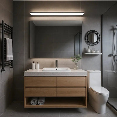 Luminaire Mural Salle De Bain - Ligne Aérienne | Mirana - vue 5 | Azeniah