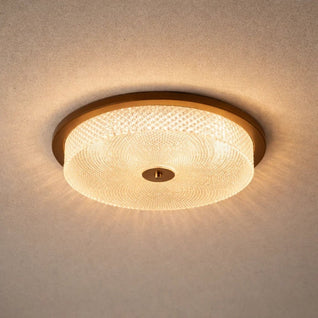 Luminaire Plafond Bois - Éclat Cristallin | Altéon