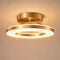 Luminaire Plafond Chambre - Courbe Dorée | Lyseva