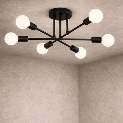 Luminaire Plafond Circulaire - Arc Minéral | Lumina | Azeniah