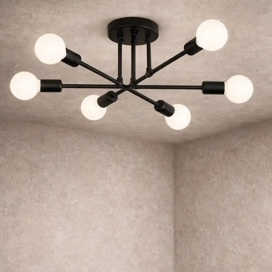 Luminaire Plafond Circulaire - Arc Minéral | Lumina | Azeniah