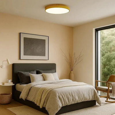 Luminaire Plafond LED - Cercle Lumineux | Solvana - vue 2 | Azeniah
