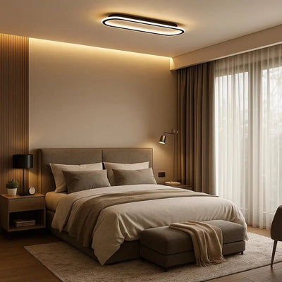 Luminaire Plafond Led - Trait Lumineux | Lymora - vue 4 | Azeniah