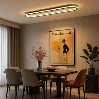 Luminaire Plafond Led - Trait Lumineux | Lymora