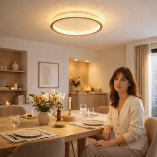 Luminaire Plafond Salon - Voile Lumineux | Calymera