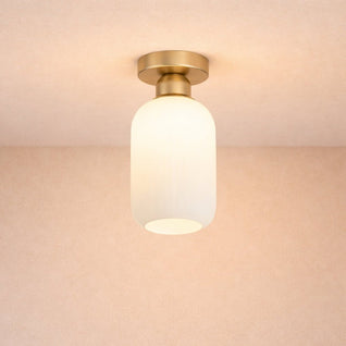 Luminaire Plafonnier LED - Verre Ondulé | Aurelva