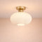 Luminaire Plafonnier LED - Verre Ondulé | Aurelva