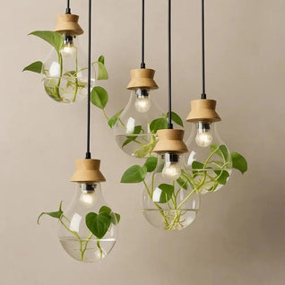 Luminaire Suspendu Lampe - Verre Végétal | Botanya
