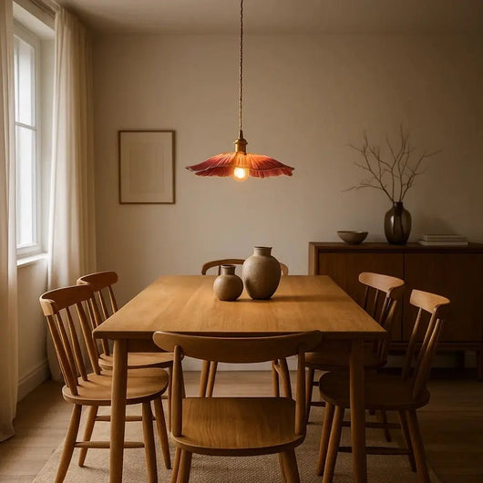 Luminaire Suspension En Verre - Pétale Flottant | Pétalia - vue 4 | Azeniah